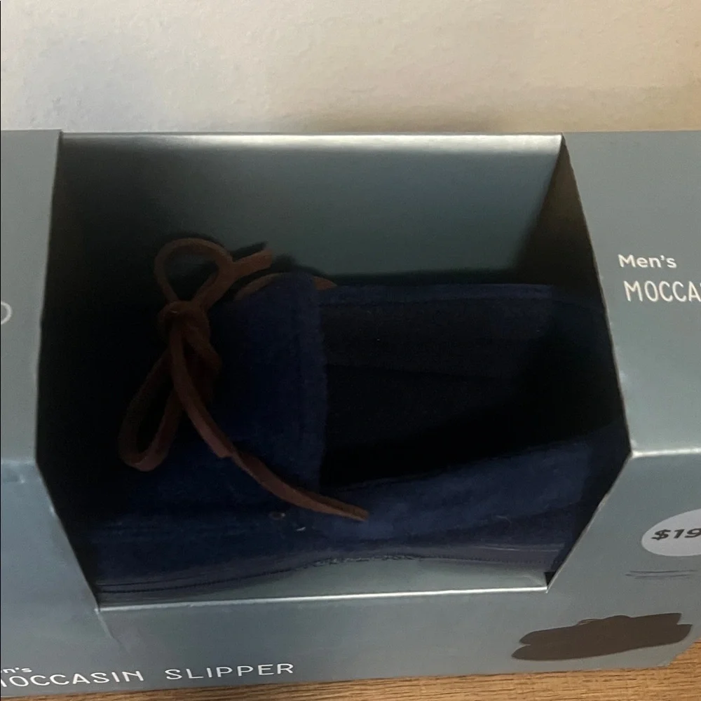 Men's Blue Moccasin Loafers